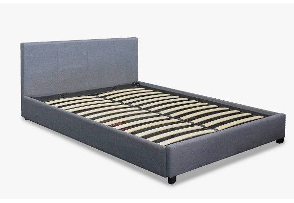 Bass Storage Double Grey Bed Frame