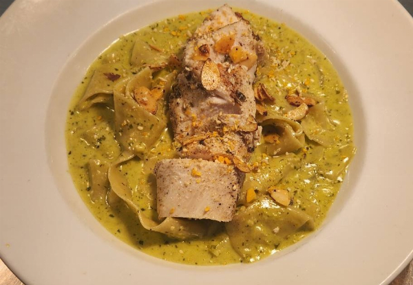 $65 for Weekend Lunch or Midweek Dinner for Two People in Greytown incl. Choice of Main & Glass of Wine, Beer or Non-Alcoholic Drink pp Value $110 (Save 41%)