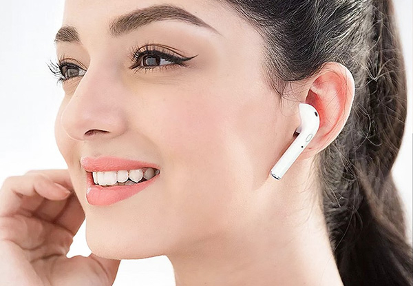 Apple Compatible Wireless Earbuds with Charging Case
