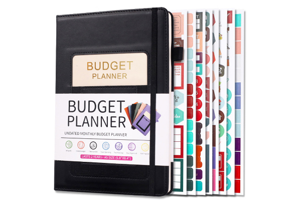 Monthly Budget Planner with Bill Organiser Expense Tracker - Available in Two Colours