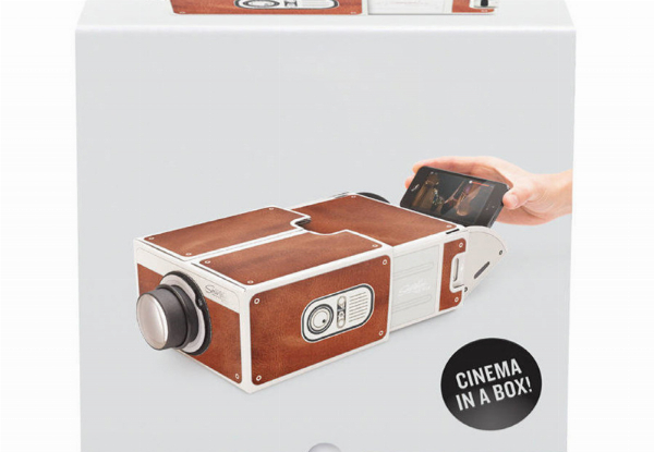 DIY Cardboard Smartphone Mini Projector Toy