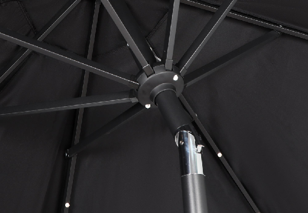 2.7M Solar LED Umbrella
