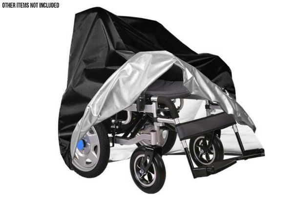 Water Resistant Wheelchair Dust Cover - Two Sizes Available
