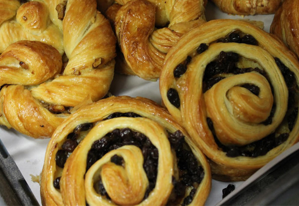 $10 for a $20 Voucher for Any Breads, Scones, Muffins or Danish Pastries – Three Wellington CBD Locations