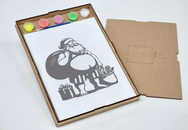 Kiwi Santa - ArtBox - Three Sizes Available