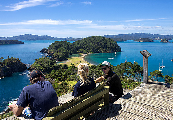 Bay of Islands Day Cruise for Two incl. Lunch & Island Stopover - Options for Adult Pass, Family Pass or a Full Private Boat Charter
