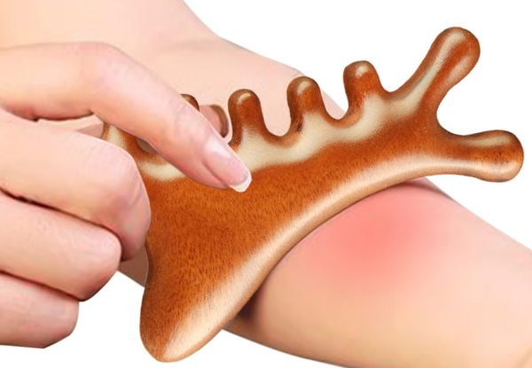 Four-in-One Wooden Massage Tool