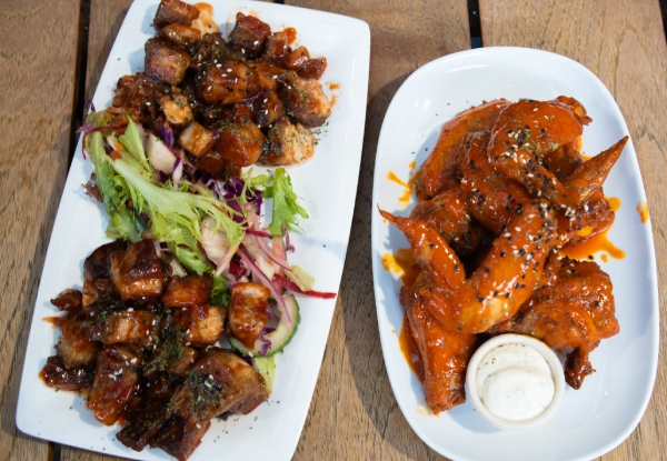 One-Hour Scapegoats Cartel Escape Room Experience & Tapas or Entrees at Wild Kiwi Distillery - Options for Two, Four or Six People