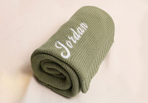 Personalised Embroidery Nap Blankets