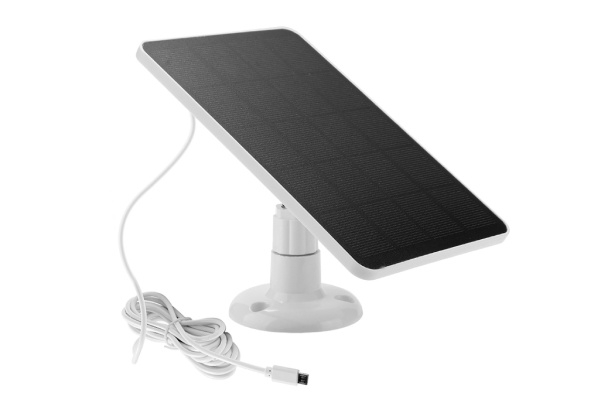 5W Outdoor Solar Panel for Wireless Camera - Two Colours Available