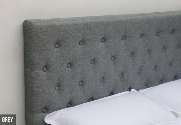 Floor Standing Fabric Headboard - Two Colours Available