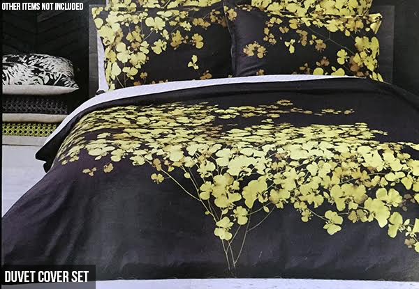 Luxotic Bloom Duvet Cover Set or European Pillow Cases - Two Sizes Available