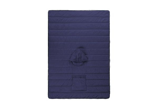 Wearable Hooded Blanket for Camping - Four Colours Available