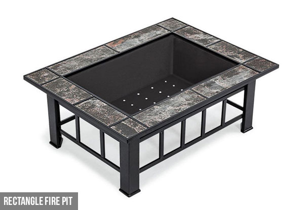Outdoor Fire Pit - Three Styles Available