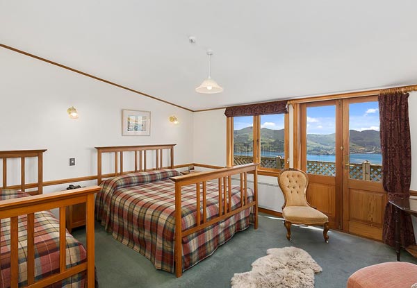 Unique One Night Dunedin Stay for Two in a Lodge Room incl. Breakfast, Dinner, Bottle of Bubbles on Arrivals, Late Checkout & Entry to Castle - Option for Two Nights