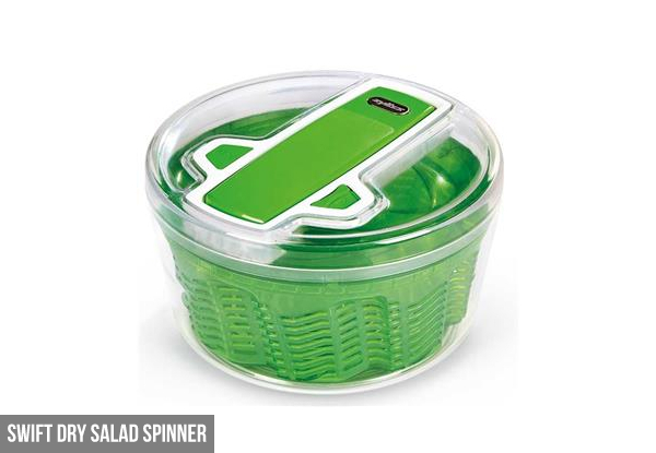 Zyliss Salad Spinners Range - Two Sizes & Two Options Available