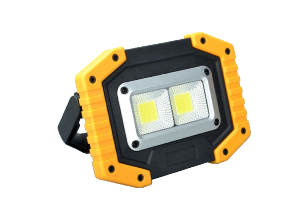 30W Rechargeable Portable Water-Resistant LED Flood Lights for Outdoor Camping