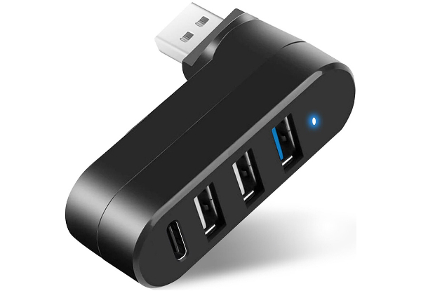 Four-Port USB 3.0 Hub - Available in Two Colours