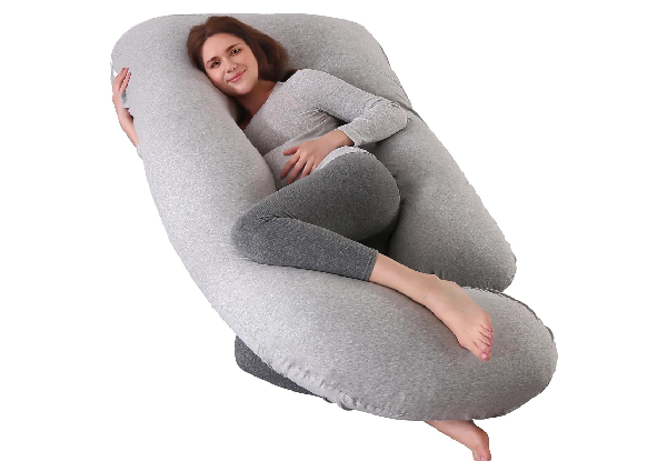 U-Shape Pregnancy Full Body Pillow - Available in Two Colours