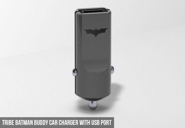 Tribe Batman or Stormtrooper Buddy Car Charger with USB Port