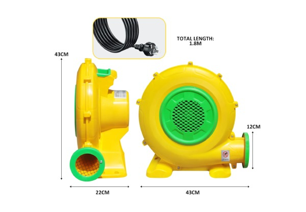 680W Portable Electric Air Pump Fan Blower