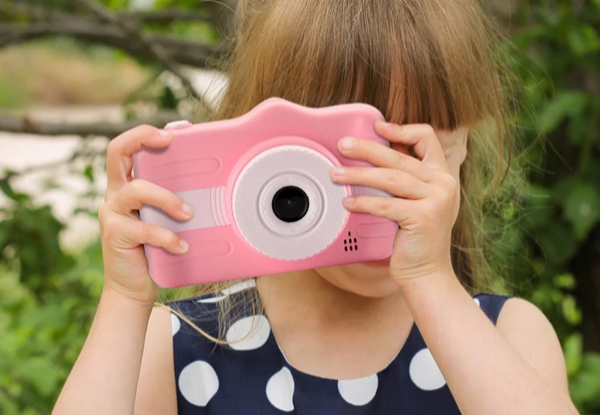 3.5inch 1080P Cute Cartoon Kids Photo/Video Camera - Two Colours Available