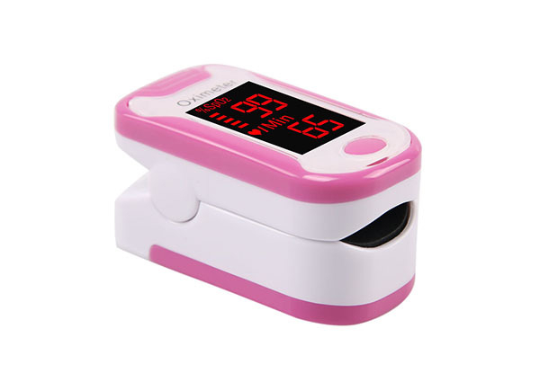 LED Display Finger Pulse Oximeter - Four Colours Available & Option for Two