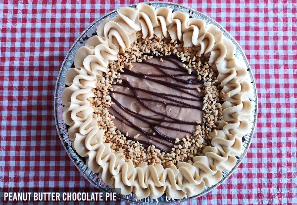 One Pie Piper American Style Dessert Pie - Choose from Three Delicious Flavours - Options for Pick-Up & Delivery