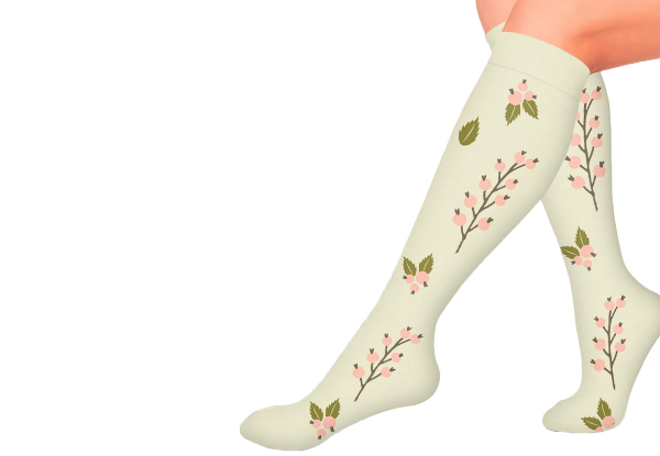 Women's Compression Socks - Available in Two Styles & Two Sizes