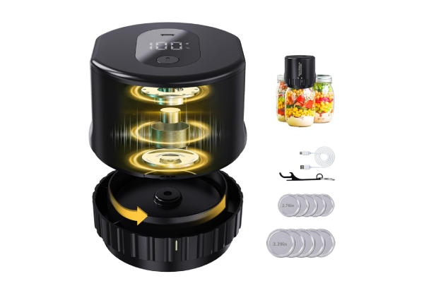 Portable Electric Mason Jar Vacuum Sealer