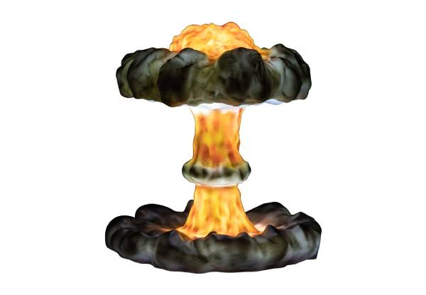 3D Mushroom Cloud Explosion Lamp