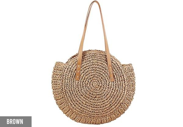 Women's Straw Bag - Two Colours Available