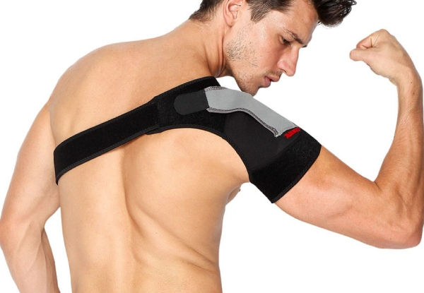 Back Support Shoulder Strap - Option for Left or Right Shoulder