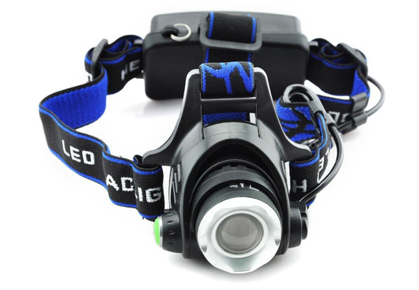 Rechargeable LED Head Torch with Free Delivery