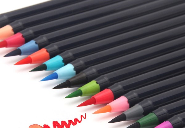 Watercolour Brush Pen Set with Free Delivery