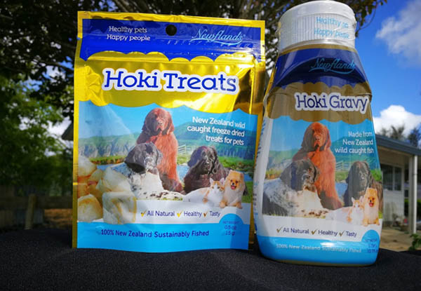 Newflands Pet Treat Bundle incl. Hoki Fish Gravy & Treats