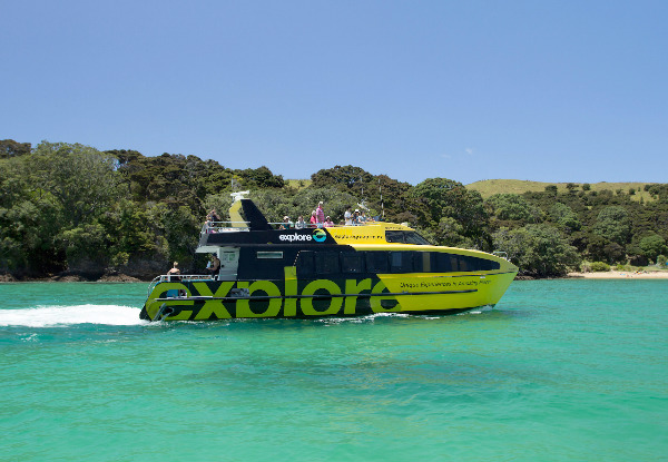 Return Ferry Trip to Otehei Bay in the Spectacular Bay of Islands - Options for Adults, Children & Families