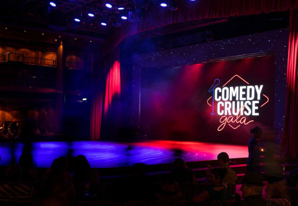 Per-Person, Quad-Share Three-Night Comedy Cruise Aboard the Pacific Aria incl. Comedy Shows, Open Mic Night, Meals & Entertainment - Option for Triple-Share or Twin-Share