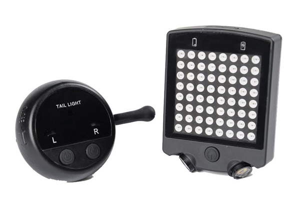 $35 for a 64-LED Remote Control Bicycle Tail Light