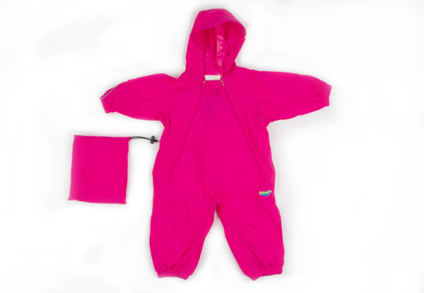 Children's One-Piece Rain Wear Suit - Three Colours Available with Free Delivery