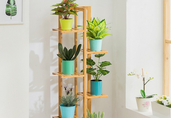 Bamboo Plant Shelf - Three Sizes Available