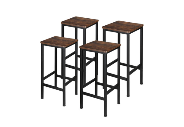 Two-Pack Kitchen Counter Bar Stool - Option for Four-Pack