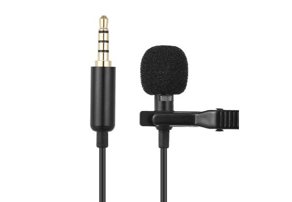 Mini External Microphone with Clip