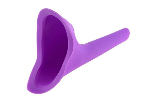 Two-Pack of Women's Portable Silicone Urinals