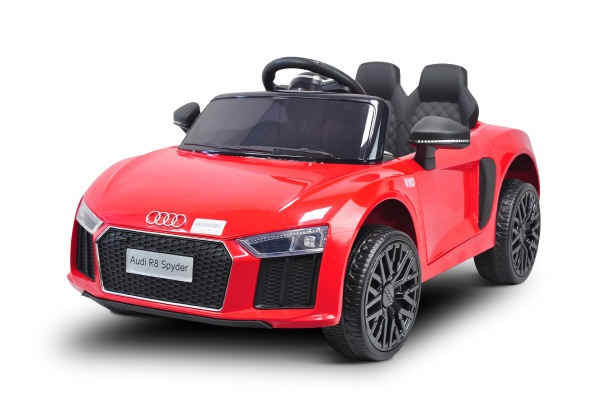 Kids Red Audi R8 Electric Ride-On Car