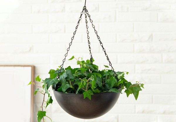 Two-Set Iron Hanging Flower Pots - Two Colours Available