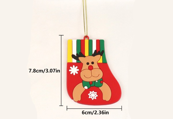 12-Piece Gingerbread Man Ornaments - Five Styles Available