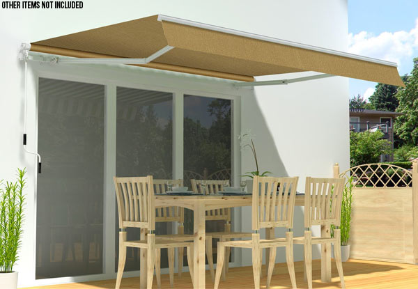 Rollerflex Retractable Awning - Five Options Available