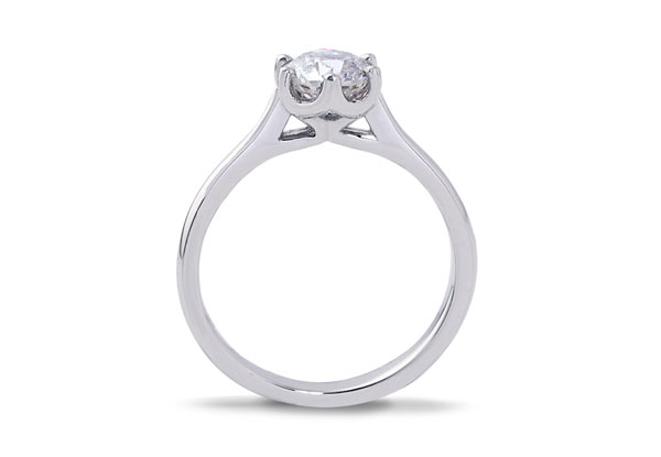 Up to 52% off a DWD Signature Handcrafted Platinum Engagement Ring –  Up to One Carat GIA Certified Diamonds & Deposit Options Available (value up to $22,000)