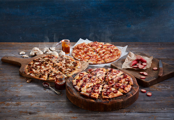 Your Choice of Domino's Pizza - Choose from Value, Traditional or Gourmet Range - Pick Up Only